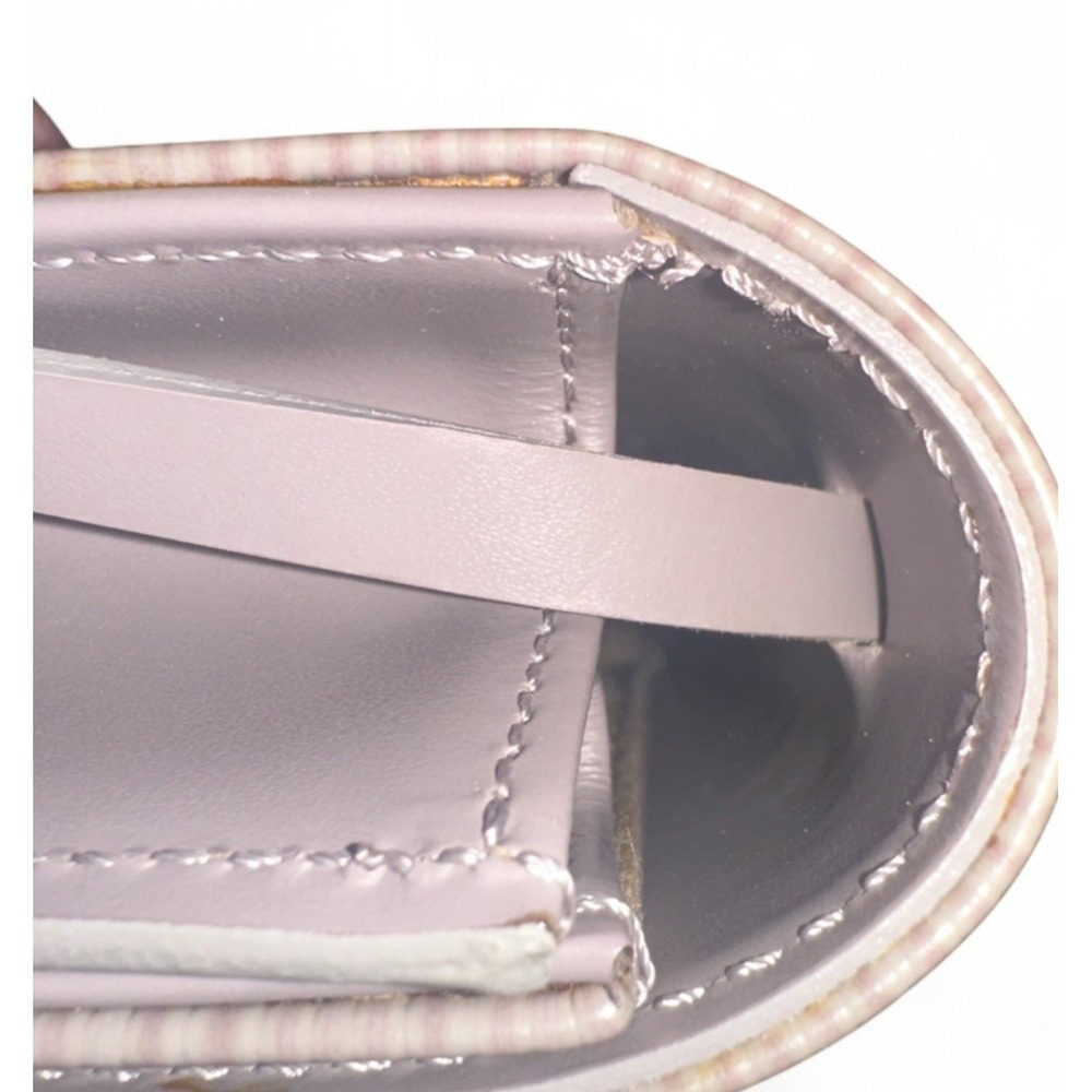 Vintage Louis Vuitton Biarritz Shoulder Bag Epi Leather Gray Violet‎ Small RARE - Picture 15 of 16